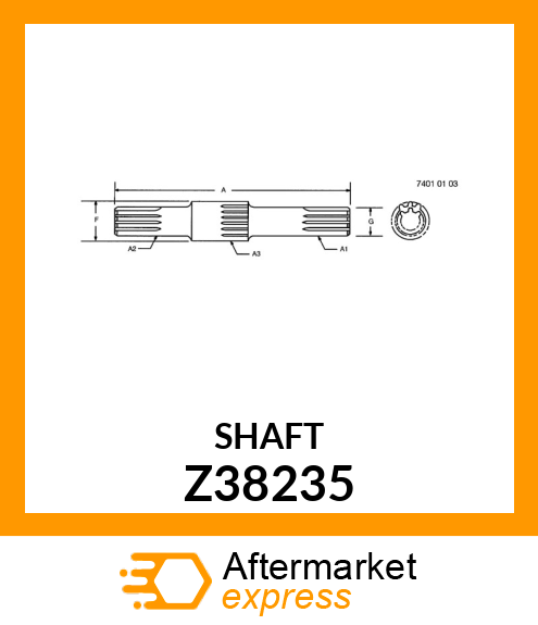 SHAFT Z38235