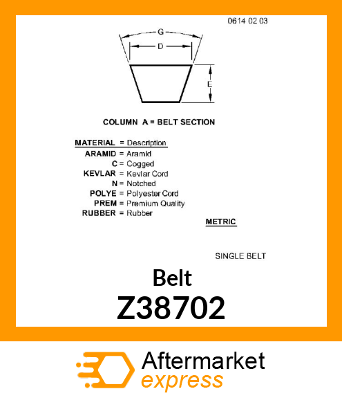 Belt Z38702