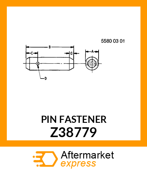 PIN FASTENER Z38779