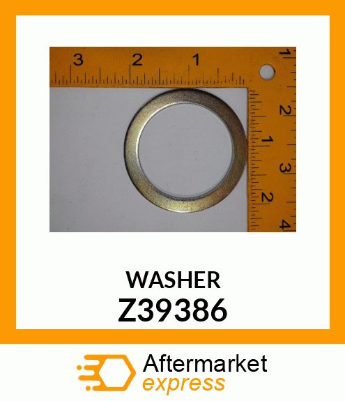 WASHER, WASHER Z39386