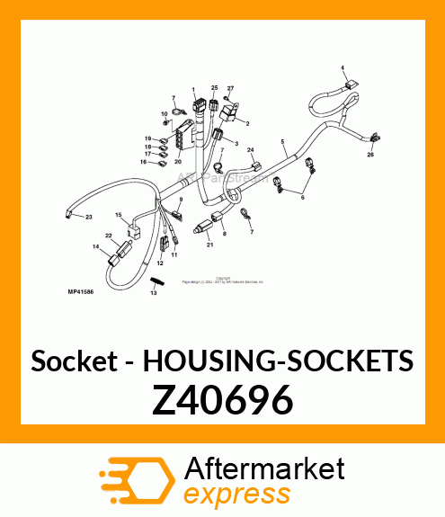 Socket - HOUSING-SOCKETS Z40696