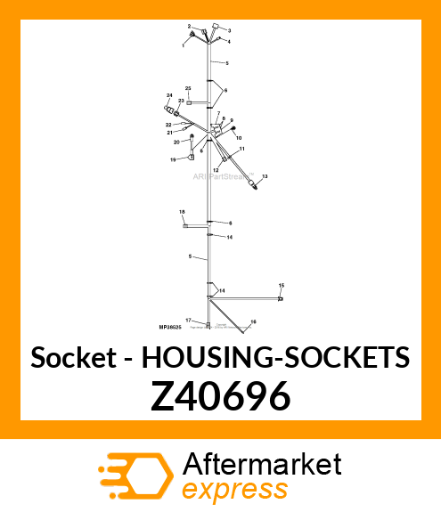 Socket - HOUSING-SOCKETS Z40696