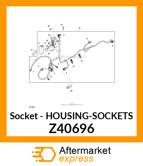 Socket - HOUSING-SOCKETS Z40696