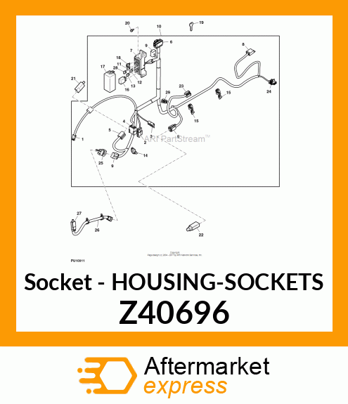 Socket - HOUSING-SOCKETS Z40696