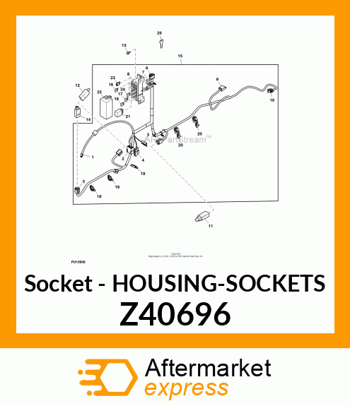 Socket - HOUSING-SOCKETS Z40696