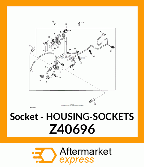 Socket - HOUSING-SOCKETS Z40696