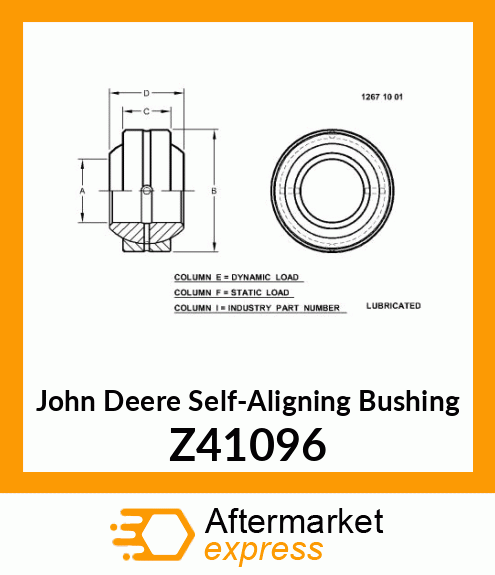 Aligning Bushing Z41096