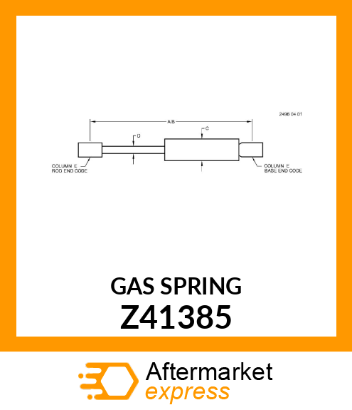 GAS SPRING Z41385