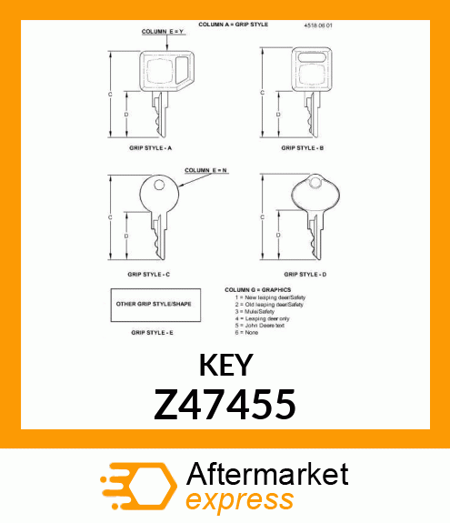 KEY Z47455