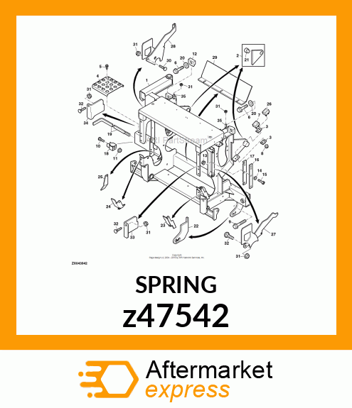 SPRING z47542