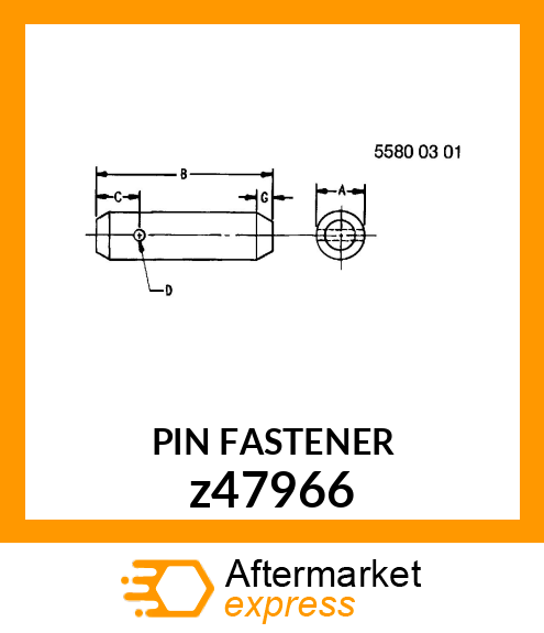 PIN FASTENER z47966