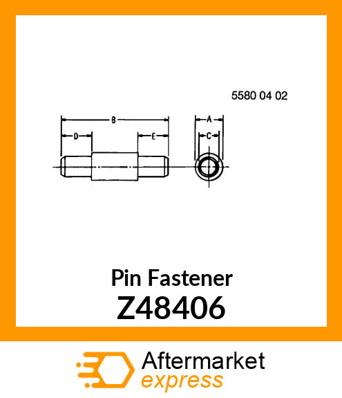 Pin Fastener Z48406