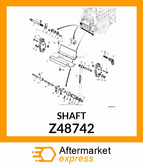 SHAFT Z48742