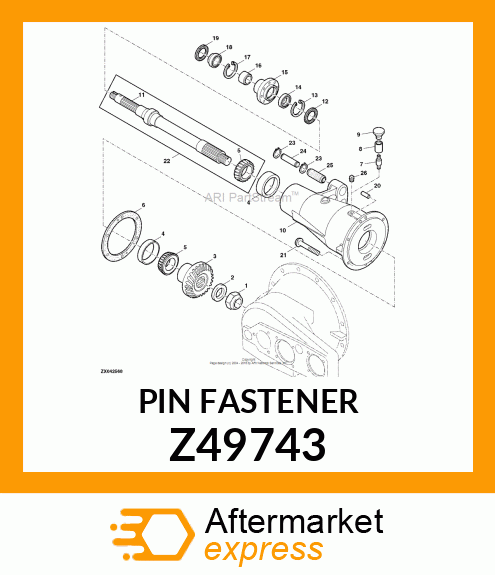 PIN FASTENER Z49743