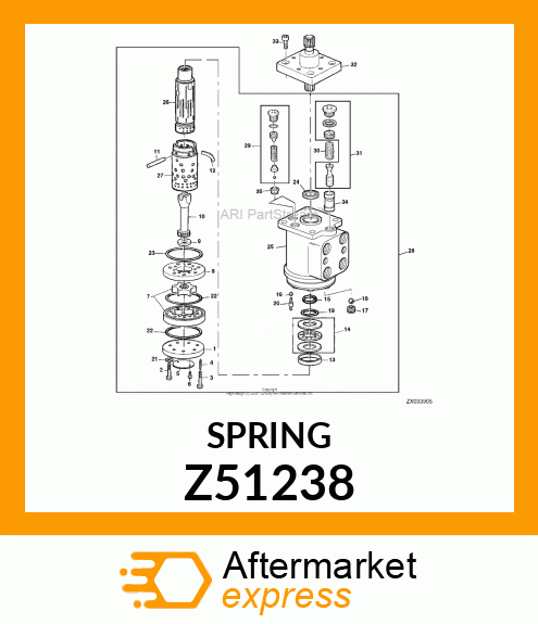 COMPRESSION SPRING Z51238