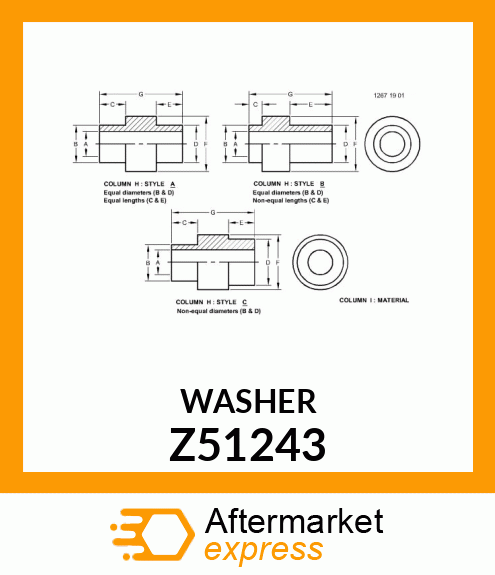 SPACER Z51243