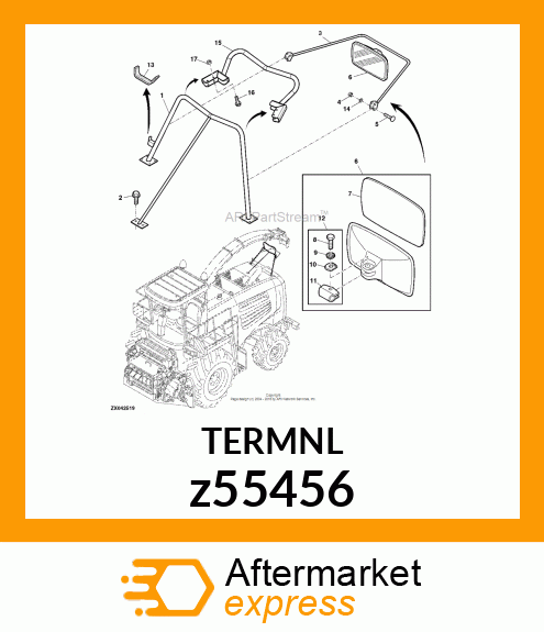 ELEC. CONNECTOR TERMINAL z55456