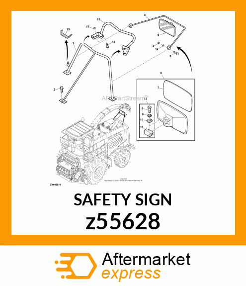 SAFETY SIGN z55628