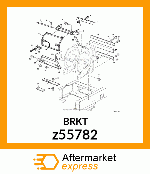 ADJUSTING STRAP z55782