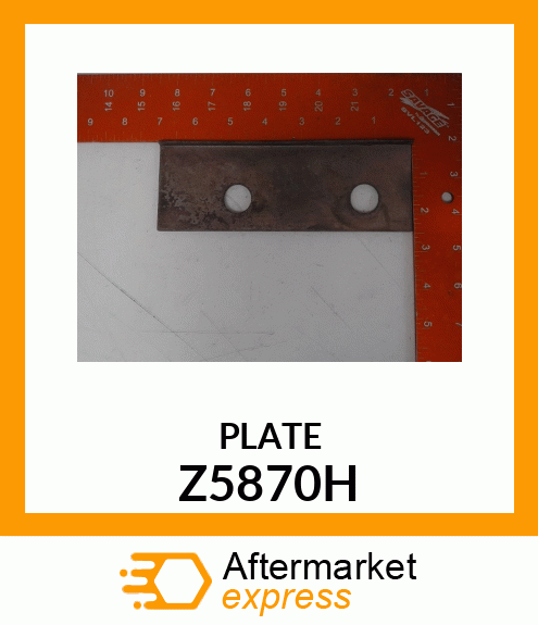 WEAR PLATE, KNIFE HEAD Z5870H