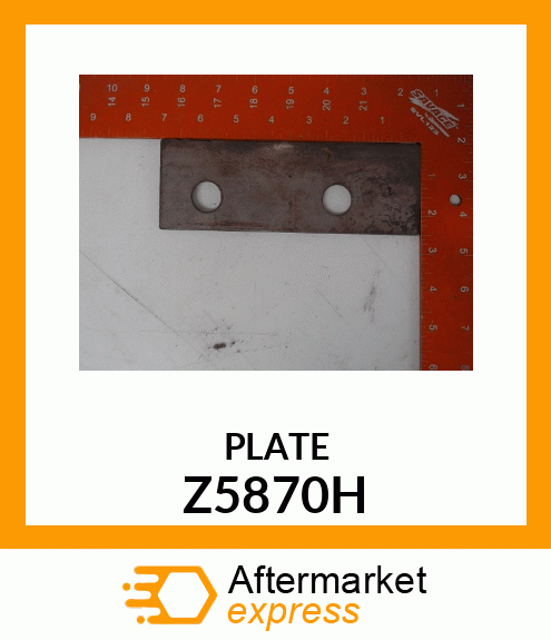 WEAR PLATE, KNIFE HEAD Z5870H