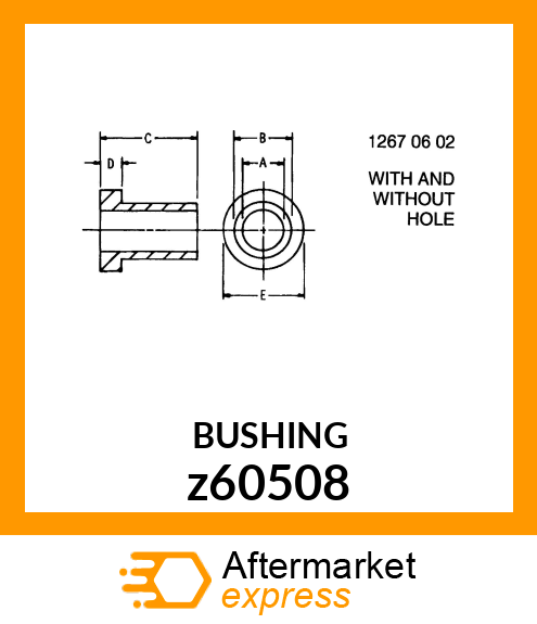 BUSHING z60508