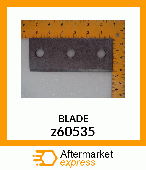 CUTTERBAR WEAR PLATE z60535