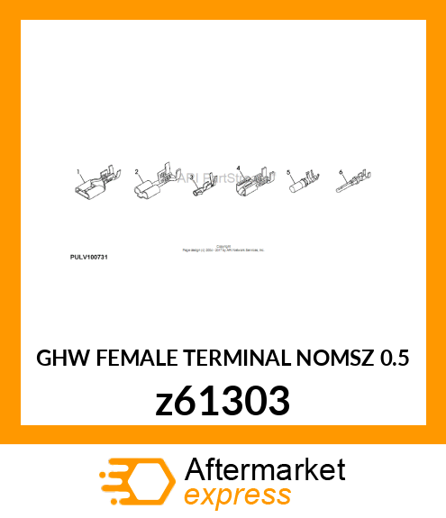 GHW FEMALE TERMINAL NOMSZ 0.5 z61303