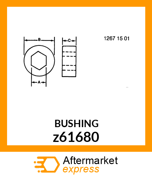 BUSHING z61680