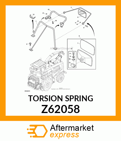 TORSION SPRING Z62058