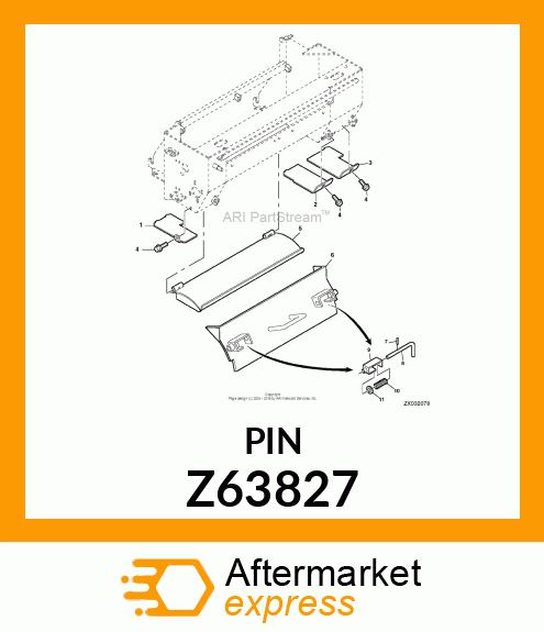 PIN FASTENER Z63827