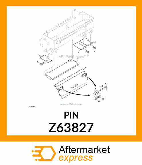 PIN FASTENER Z63827