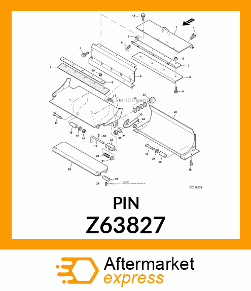 PIN FASTENER Z63827