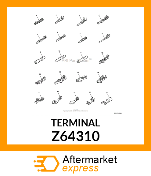 ELEC. CONNECTOR TERMINAL Z64310