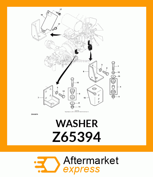 WASHER Z65394