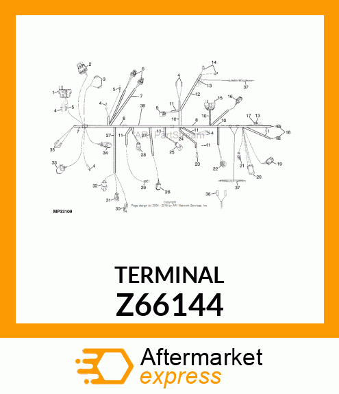 ELEC. CONNECTOR TERMINAL Z66144