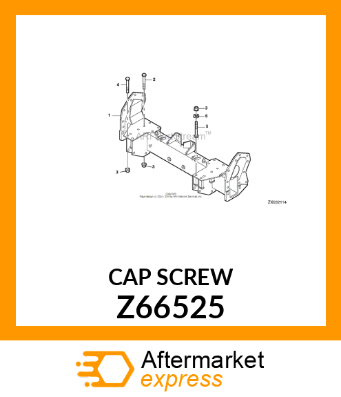 CAP SCREW Z66525