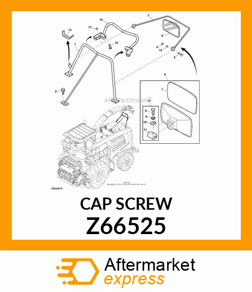 CAP SCREW Z66525