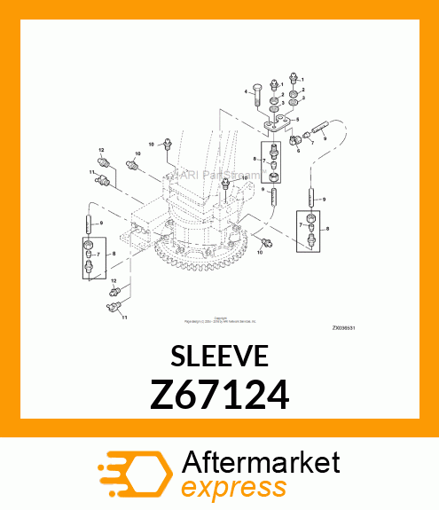 SLEEVE FITTING Z67124