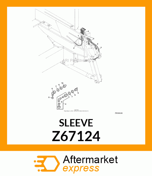 SLEEVE FITTING Z67124