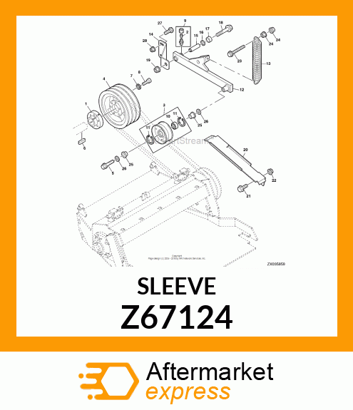 SLEEVE FITTING Z67124