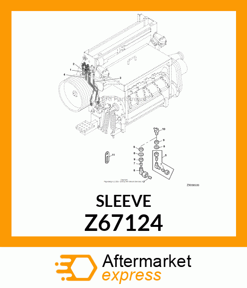 SLEEVE FITTING Z67124