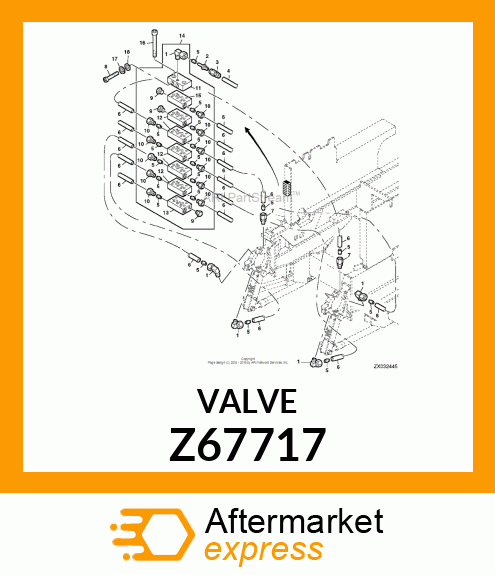 MANIFOLD Z67717