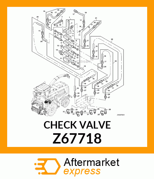 CHECK VALVE Z67718