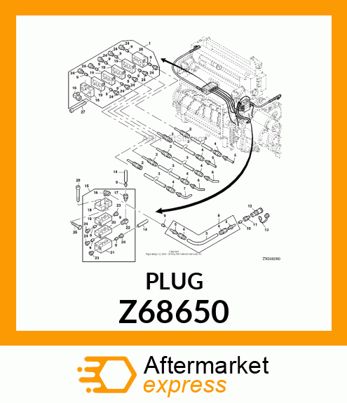 FITTING PLUG Z68650