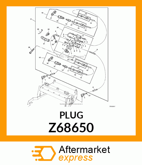 FITTING PLUG Z68650