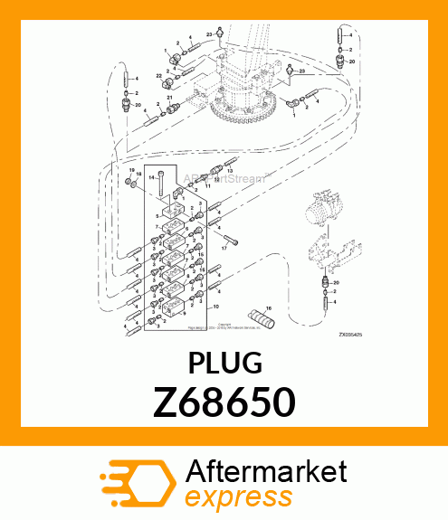 FITTING PLUG Z68650