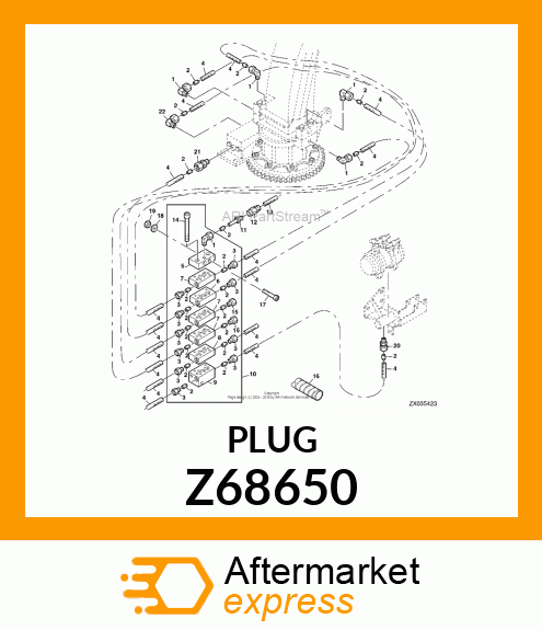 FITTING PLUG Z68650