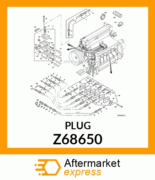 FITTING PLUG Z68650