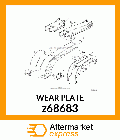 WEAR PLATE z68683